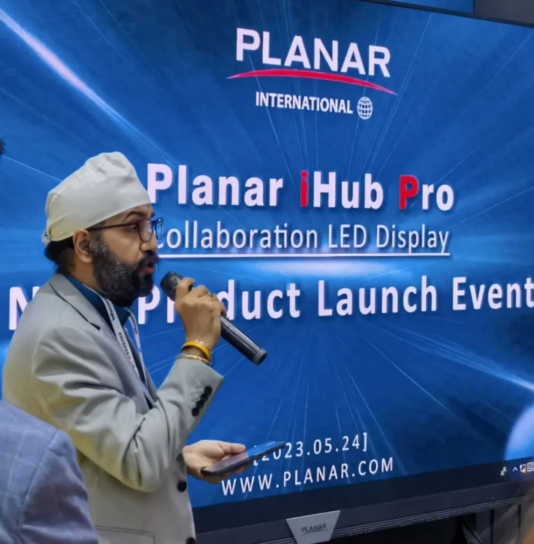 InfoComm Asia | K8凯发Planar全球首发第四代Micro LED智能一体机